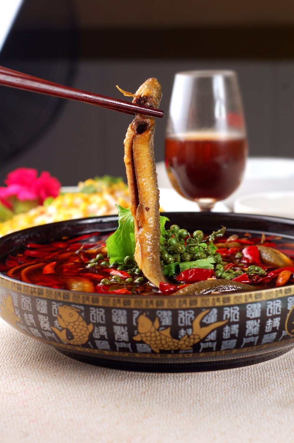 高清图片餐饮美食川菜麻辣胖泥鳅高清图片