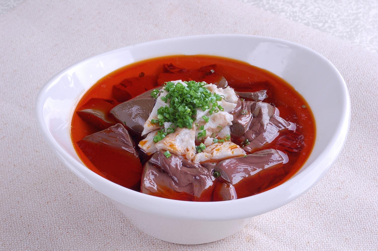 高清图片餐饮美食川菜热拌血旺肥肠高清图片611