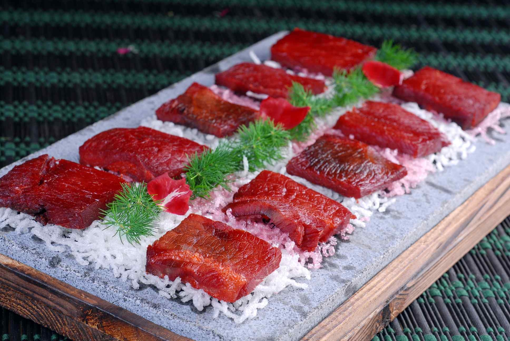 高清图片餐饮美食川菜生态手撕牛肉高清图片