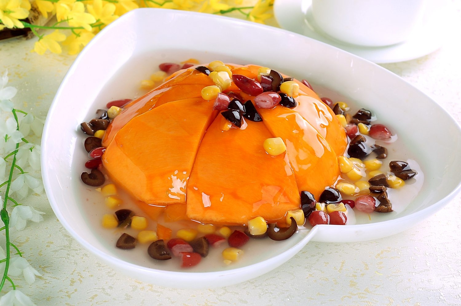 餐饮美食川菜热珍珠美南瓜高清图片707