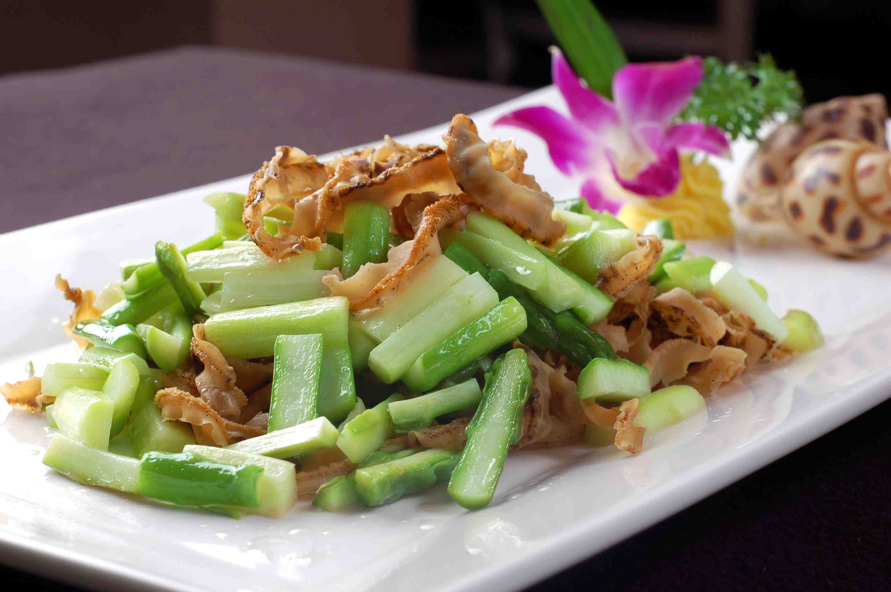 高清图片餐饮美食川菜酱爆花螺高清图片