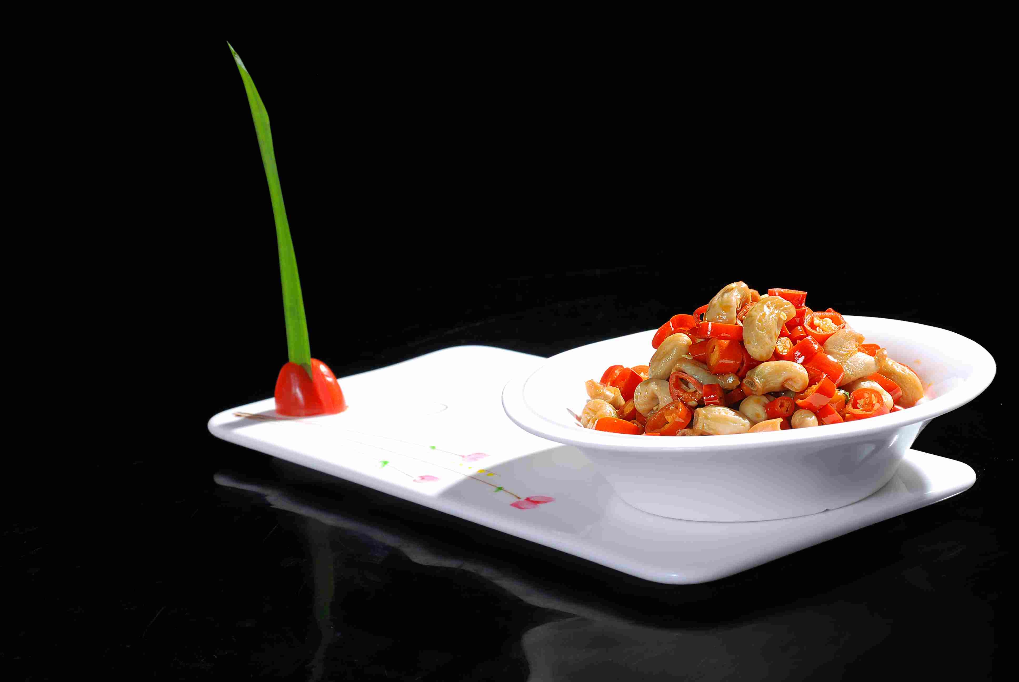 高清图片餐饮美食川菜美人黑丝鱼肚高清图片468