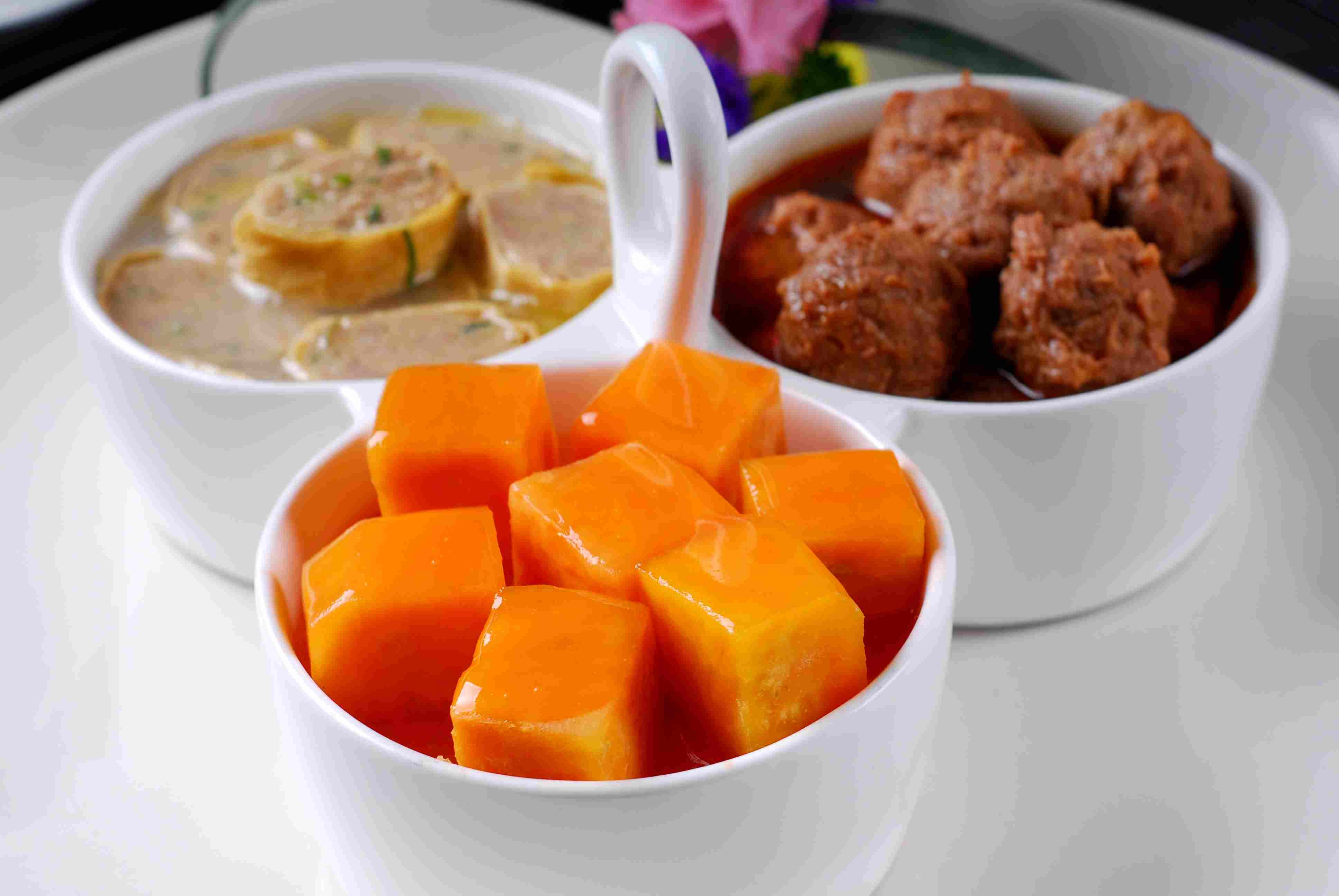 餐饮美食江湖蜀味三珍宝高清图片