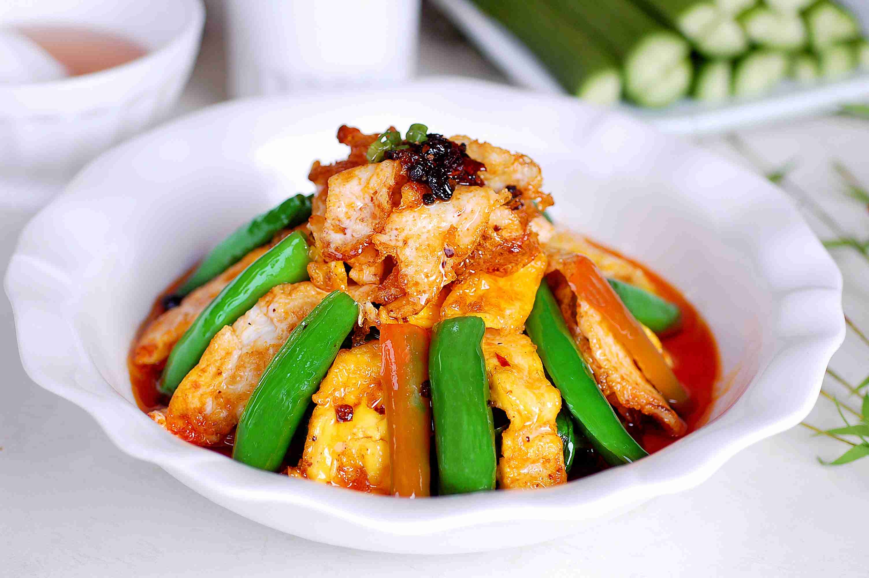 餐饮美食擂椒荷包蛋宣传图片灯箱