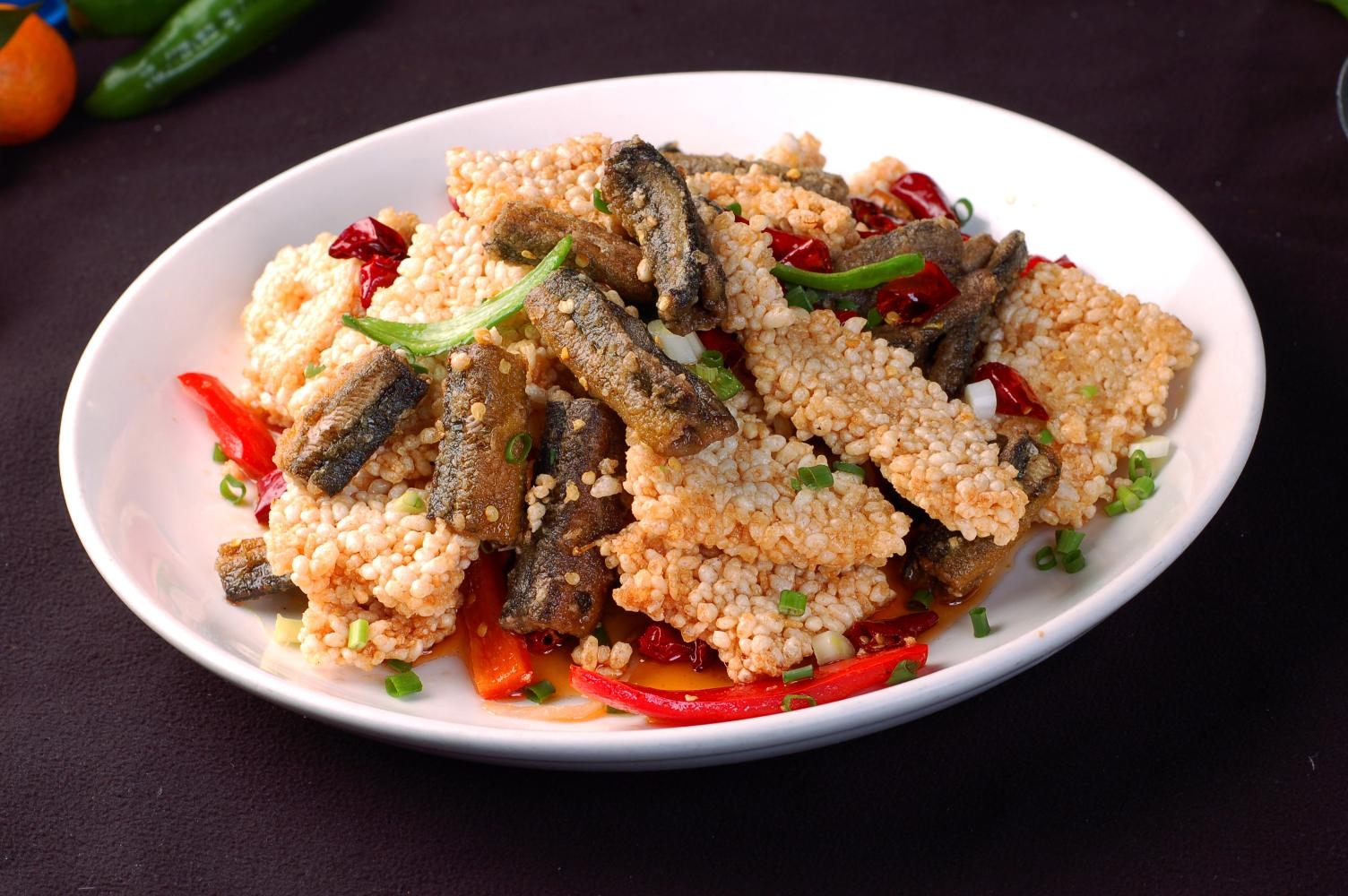 高清图片餐饮美食川菜热菜锅巴鳝鱼高清图片622