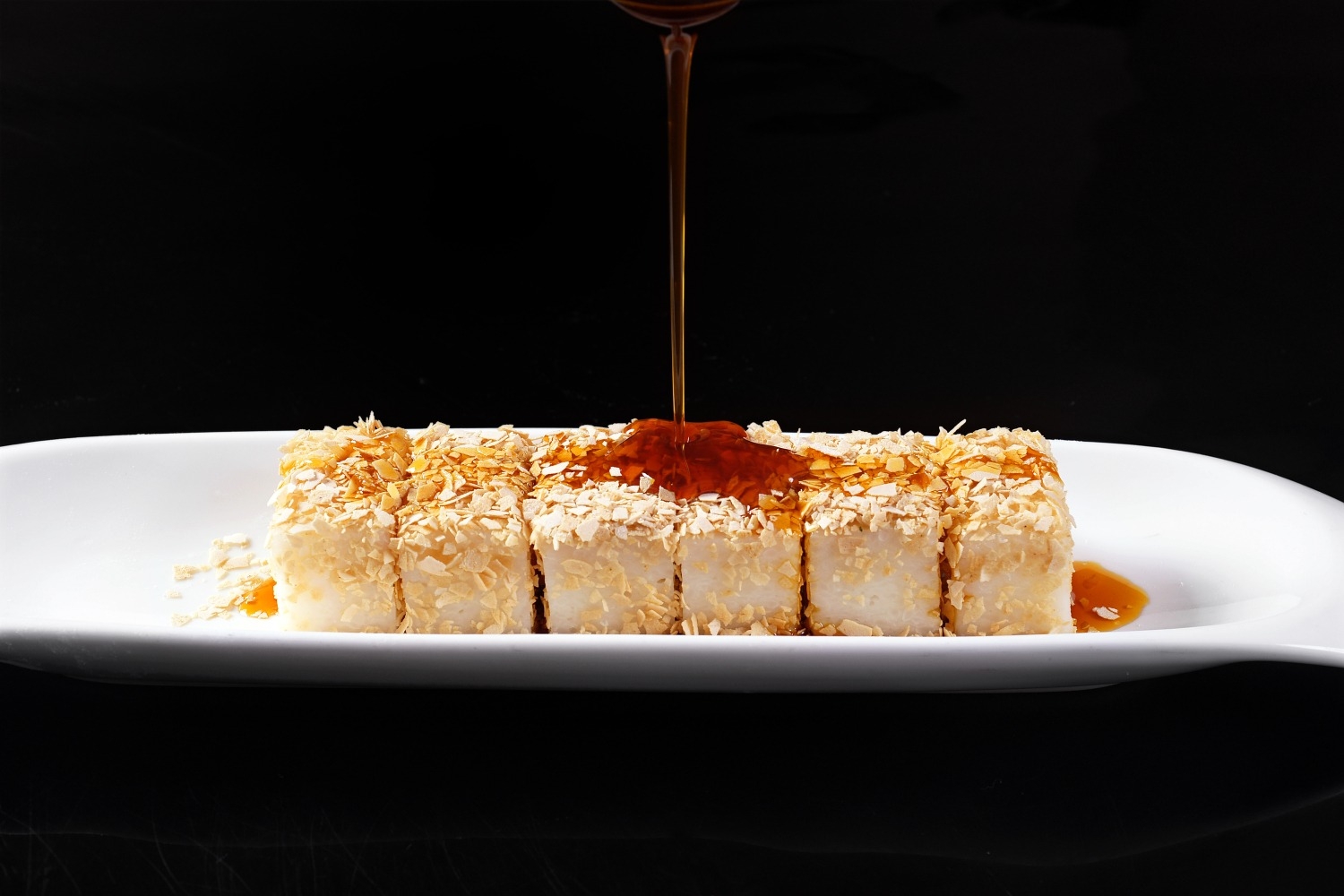 高清图片餐饮美食川菜糯米块高清图片