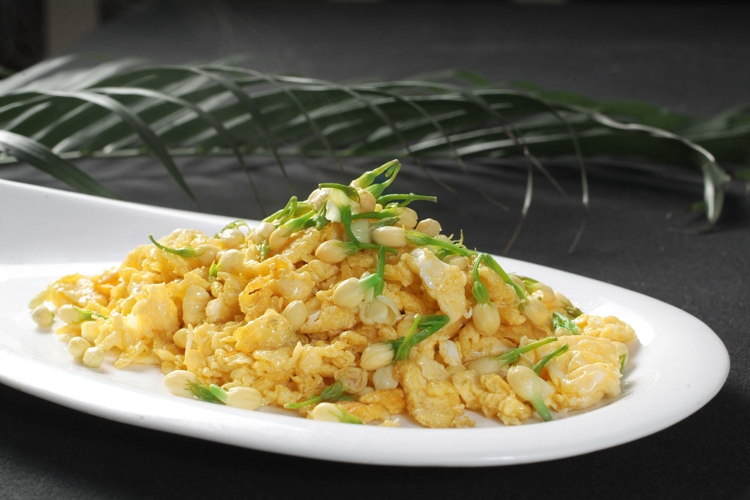 高清图片餐饮美食川菜茉莉花炒鸡蛋高清图片