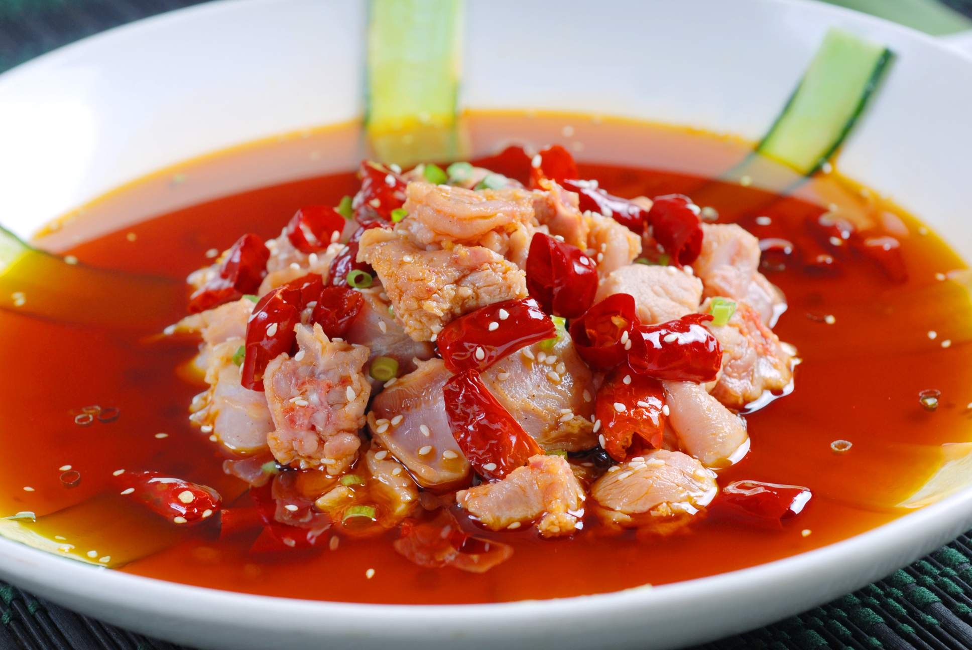 餐饮美食壁山口水兔宣传图片灯箱