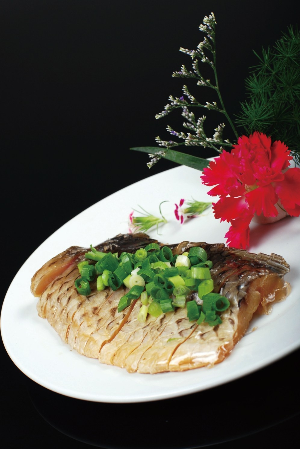 高清图片餐饮美食川菜香葱醉鱼高清图片