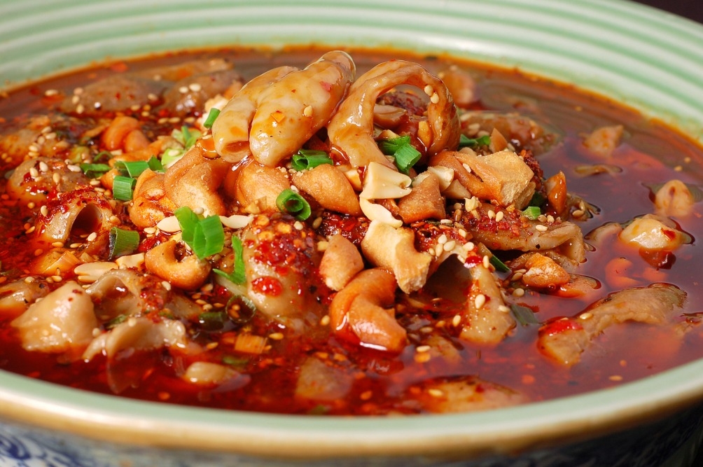 餐饮美食叫花肥肠宣传图片灯箱