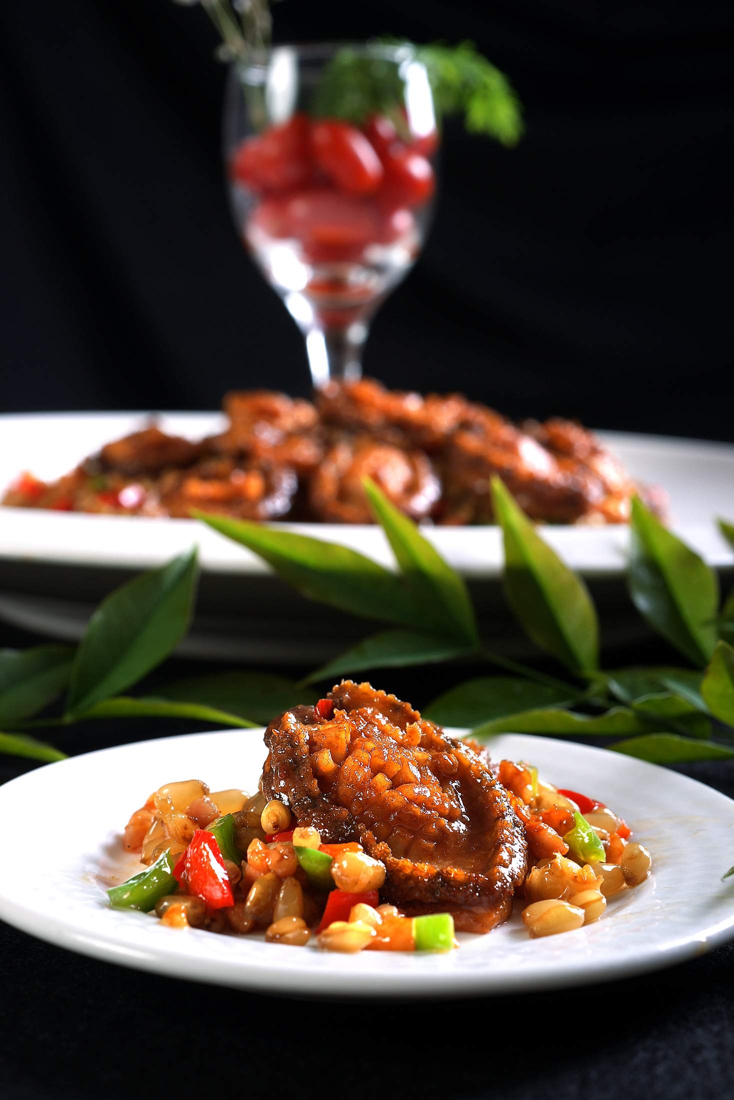 高清图片餐饮美食川菜粗粮鲍鱼仔高清图片72