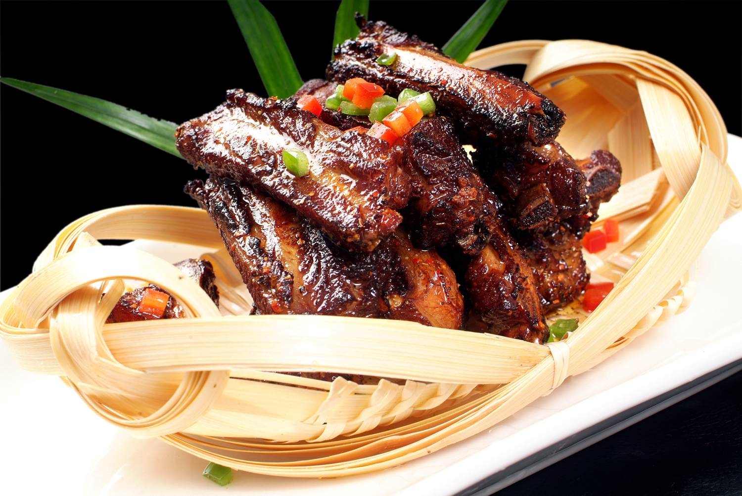 高清图片餐饮美食川菜奇味排骨高清图片