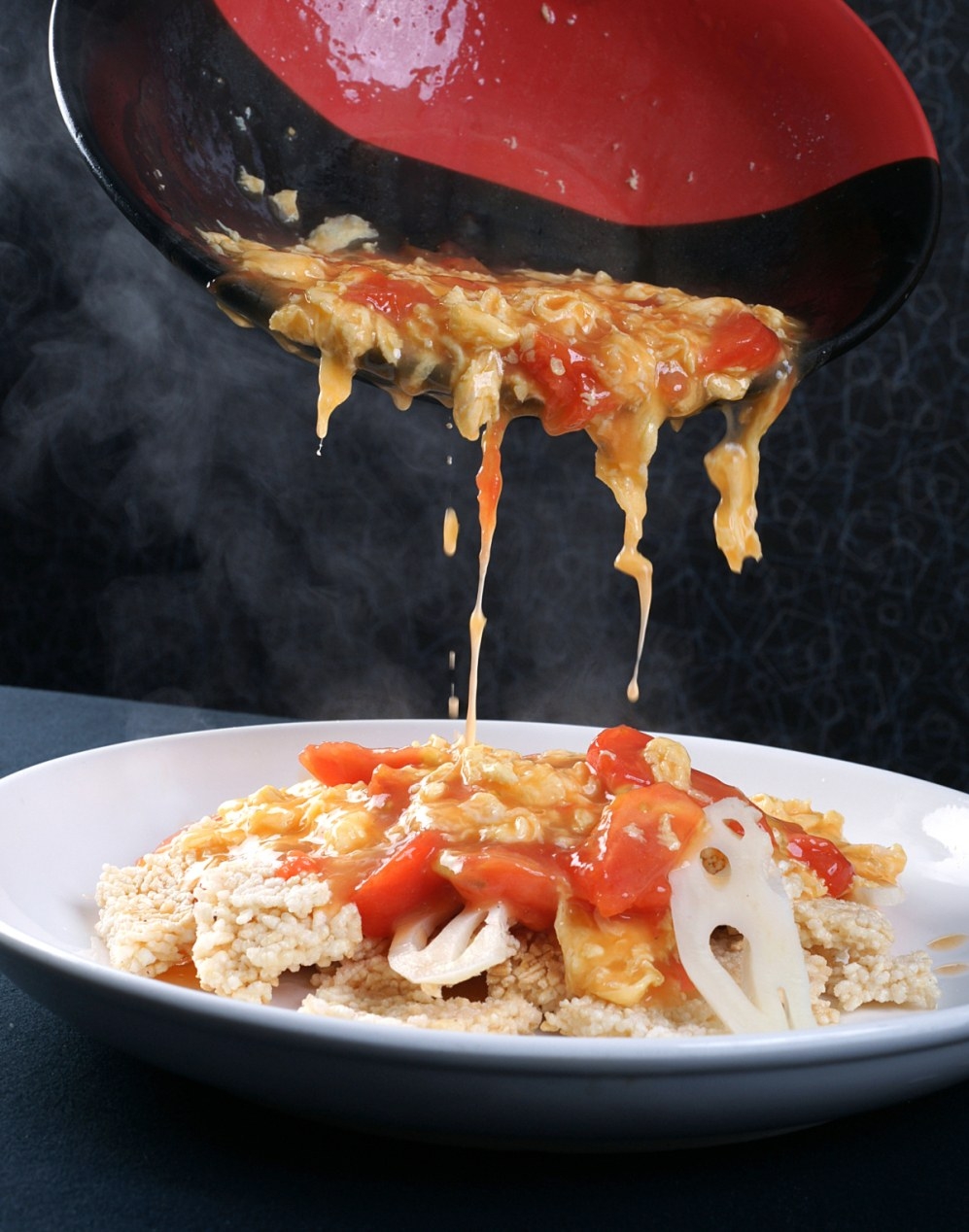 餐饮美食川菜锅巴土鸡蛋高清图片200