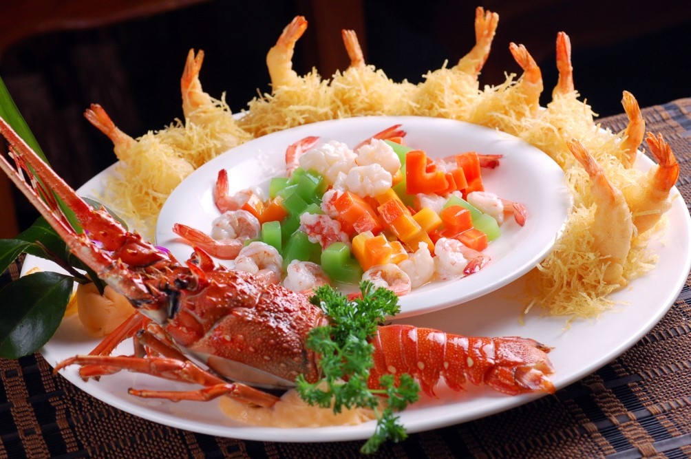 餐饮美食龙霸天下高清图片