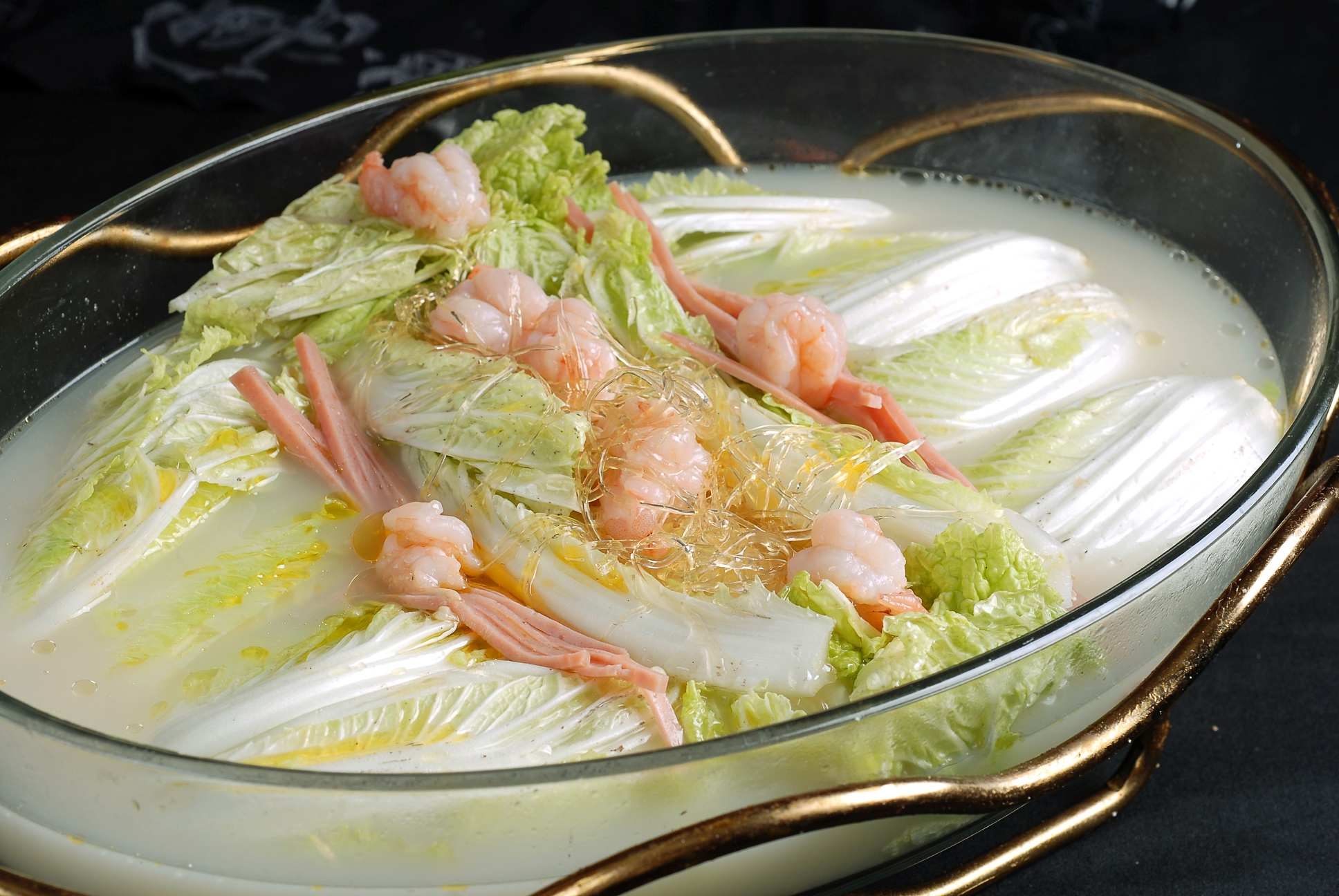 餐饮美食川菜顶汤娃娃菜高清图片