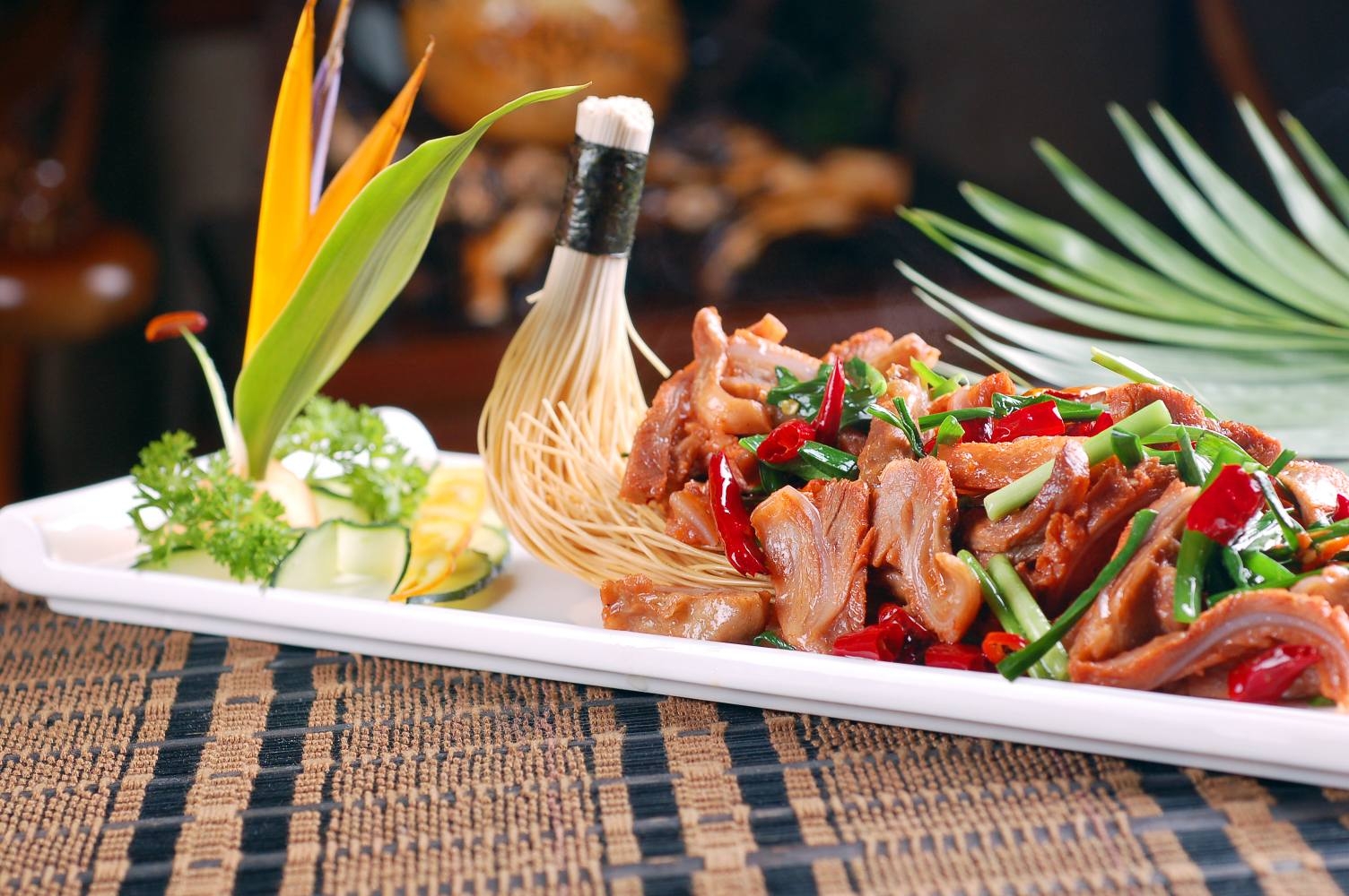 高清图片餐饮美食川菜精品川菜凉水井月牙骨高清图片