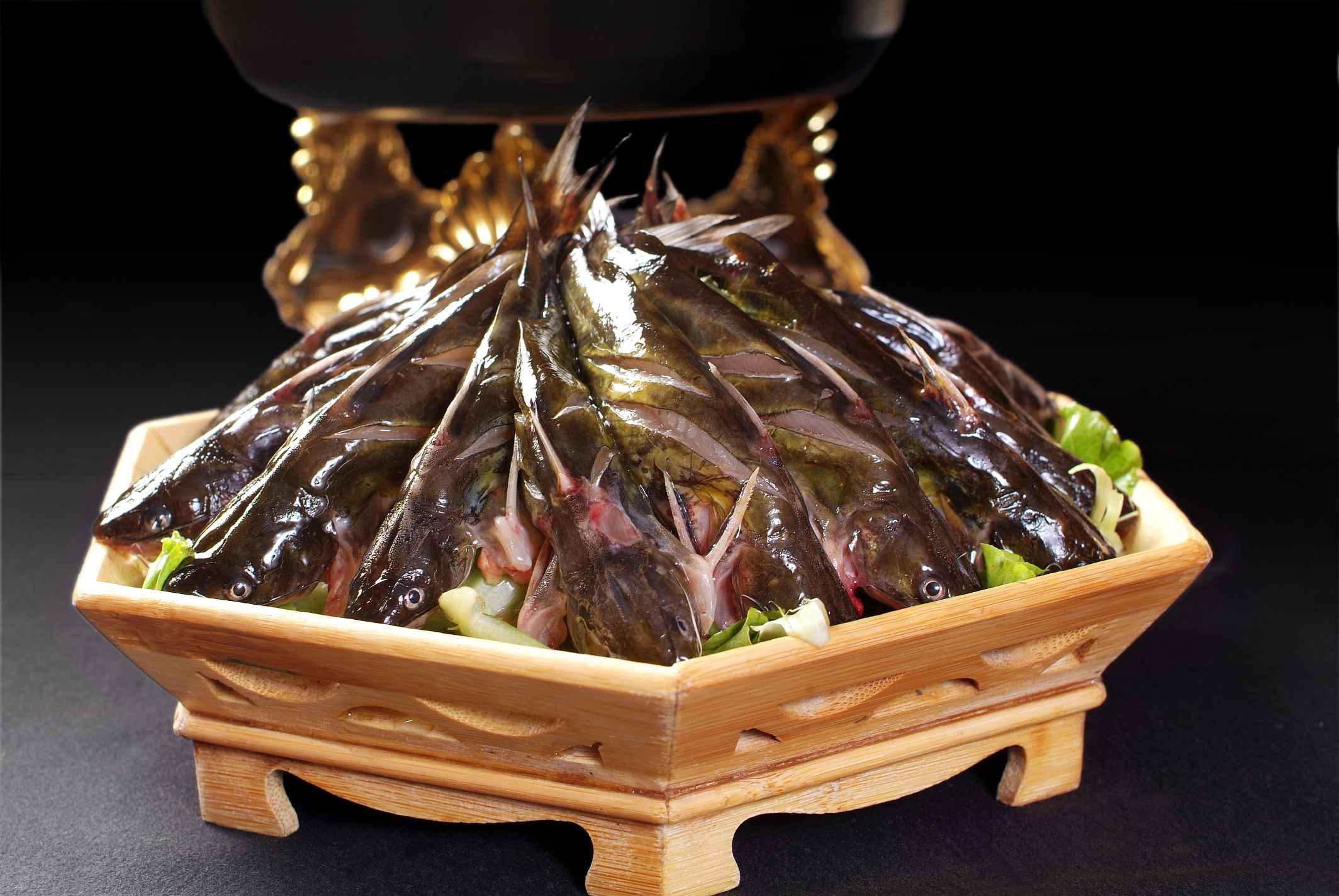 餐饮美食堂做黄辣丁高清图片