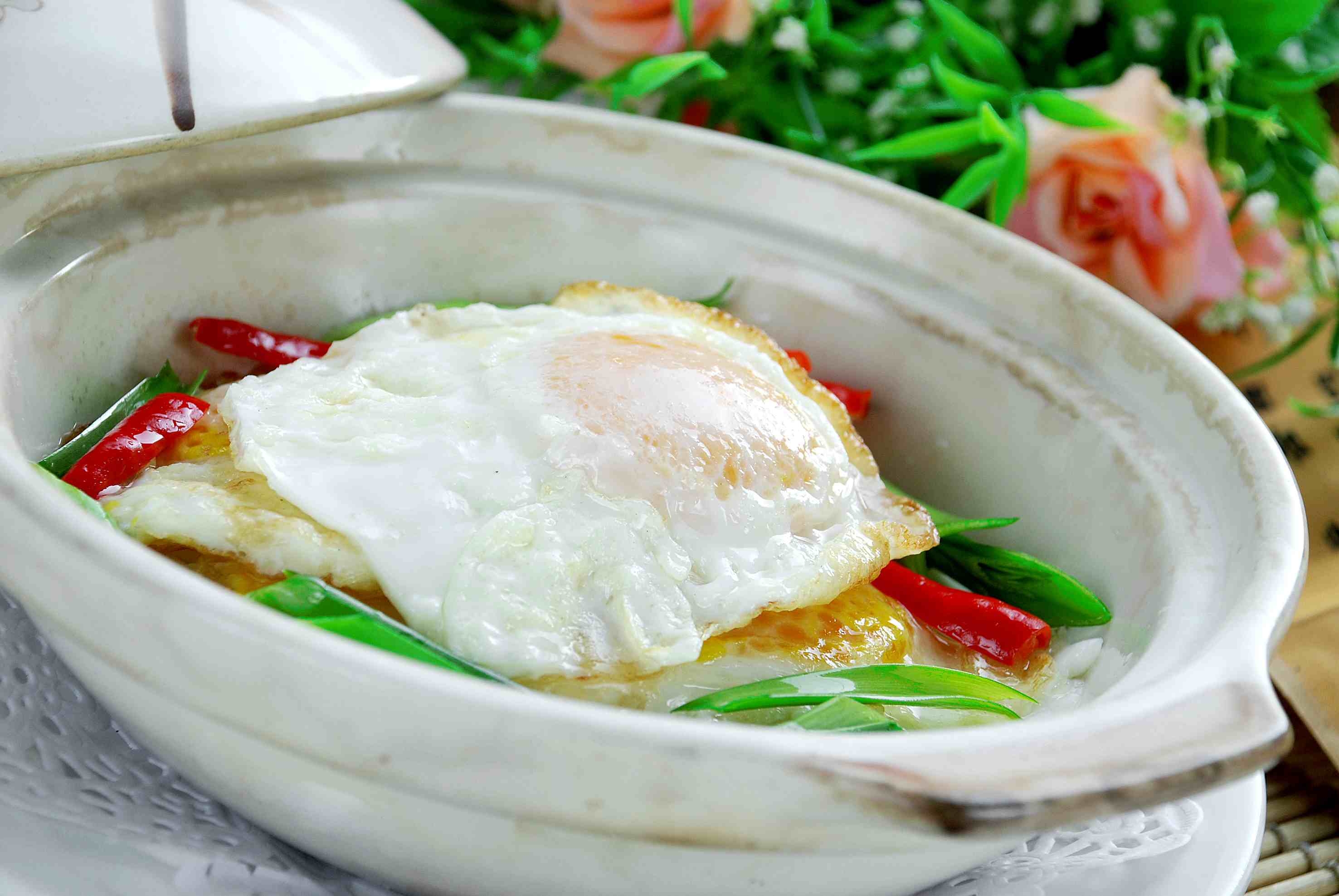 餐饮美食小炒荷包蛋宣传图片灯箱