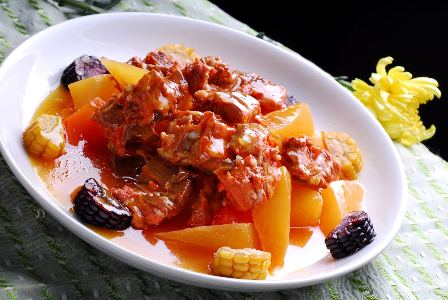 高清图片餐饮美食川菜高钙杂粮烩高清图片156