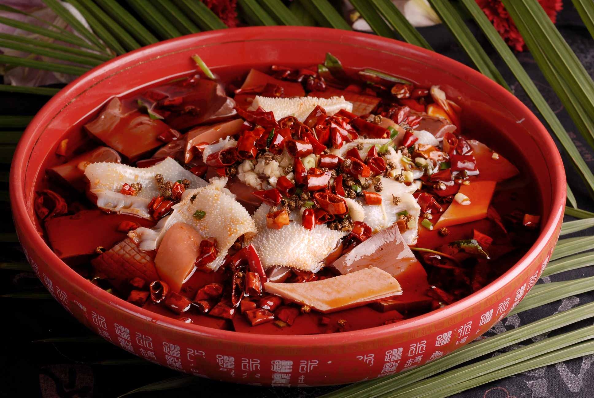 高清图片餐饮美食川菜毛血旺高清图片