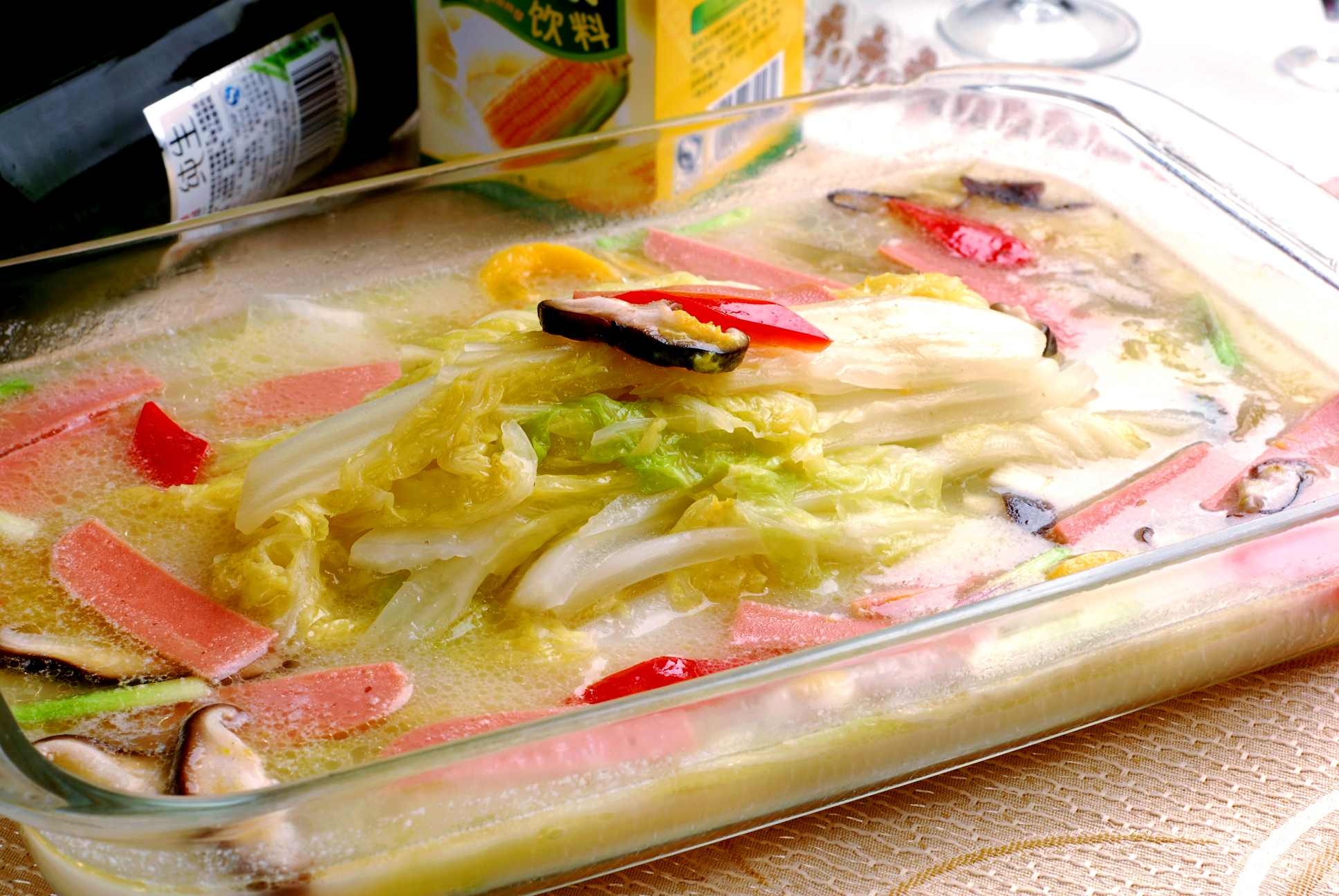 高清图片餐饮美食川菜原味四川上汤白菜高清图片