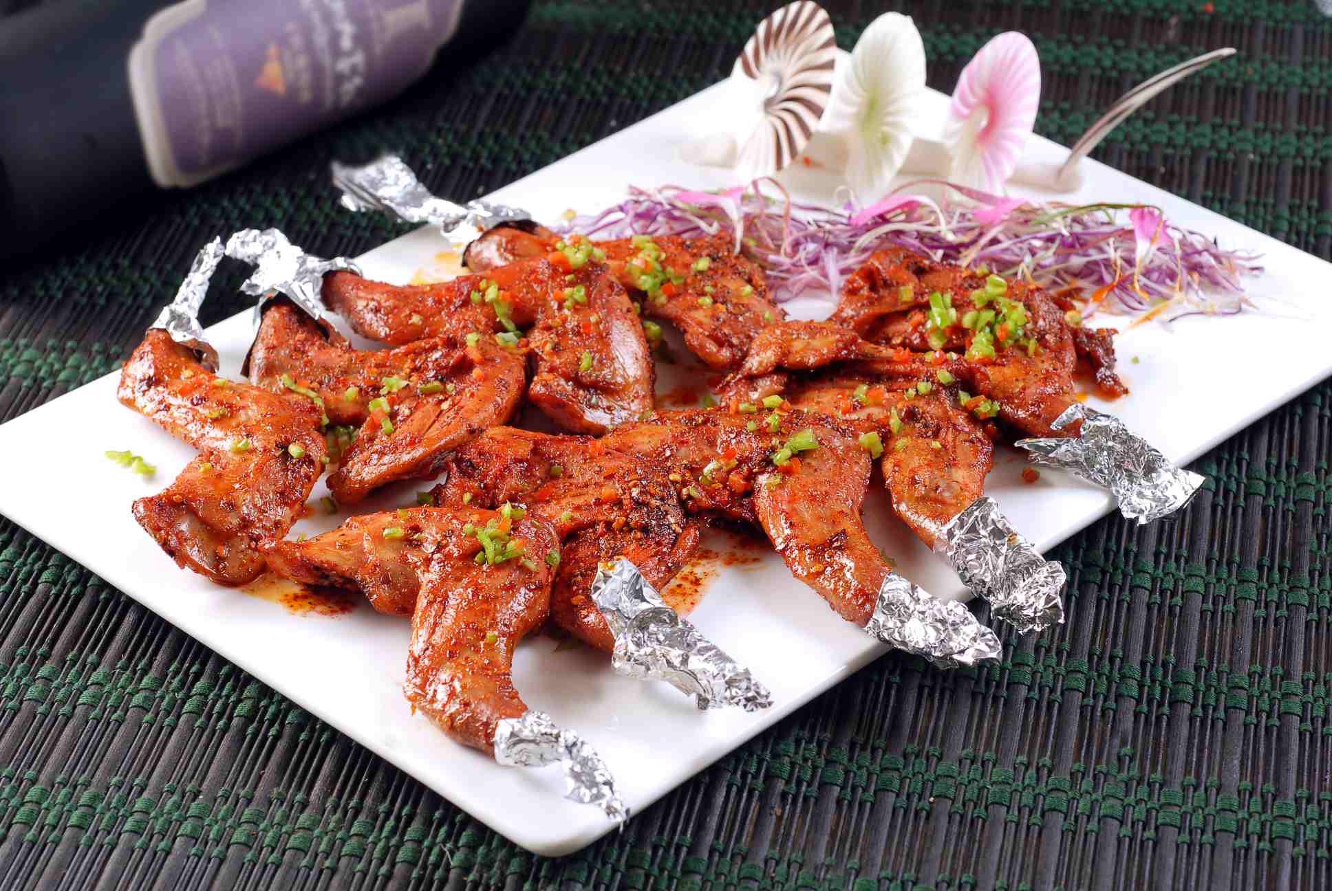 高清图片餐饮美食川菜玫香兔腿高清图片