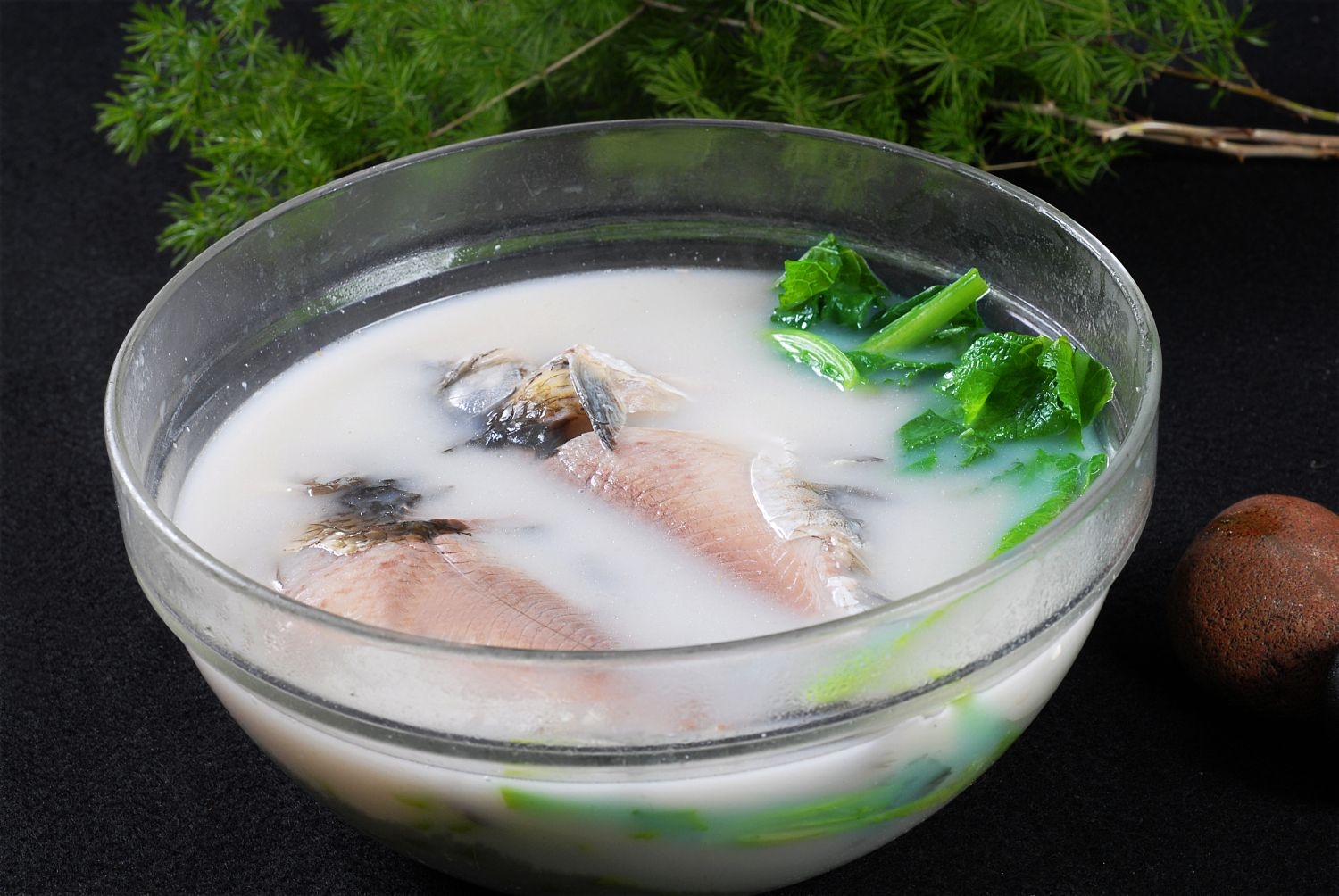 高清图片餐饮美食川菜青菜鱼汤高清图片