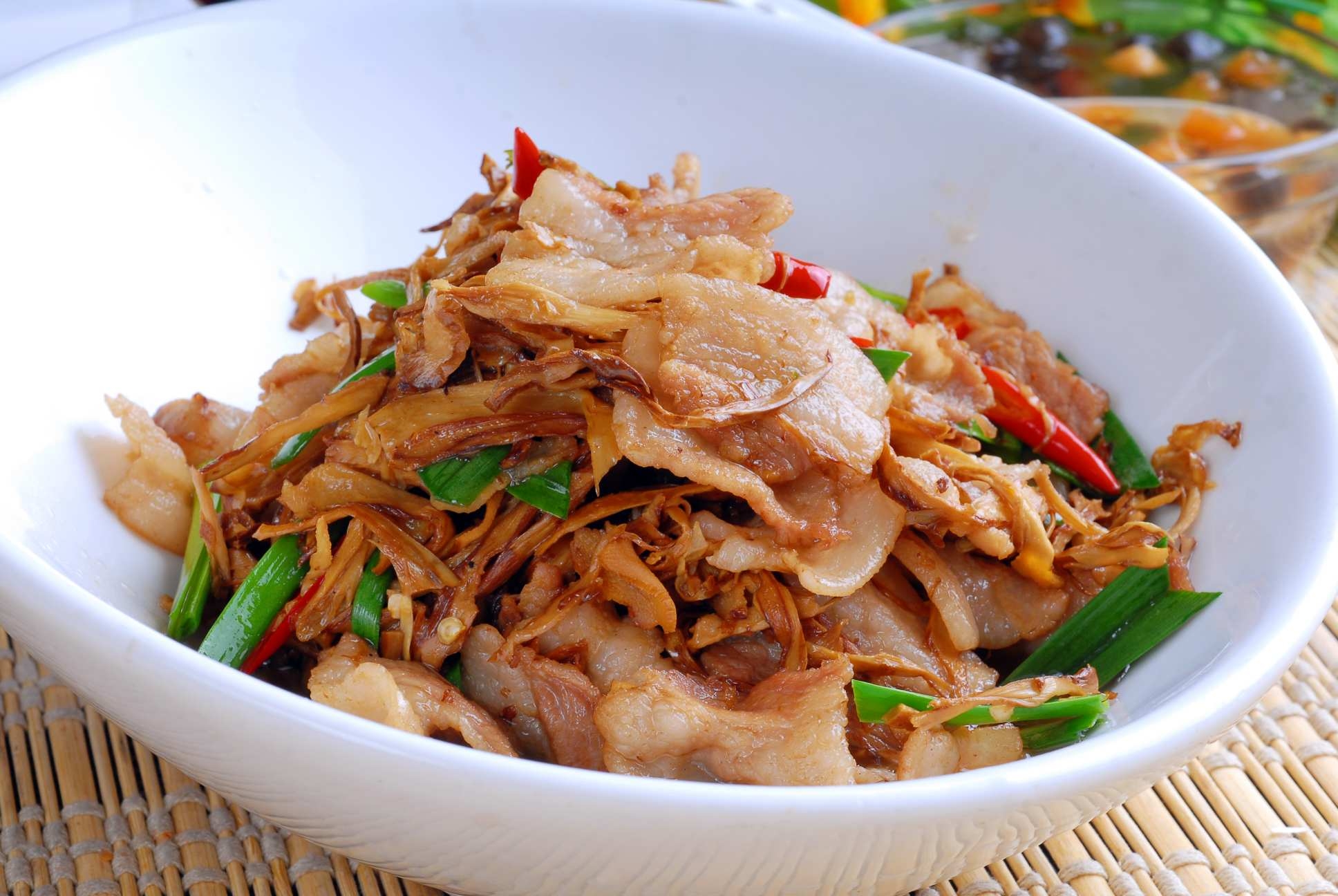 餐饮美食川菜小炒黄笋高清图片927