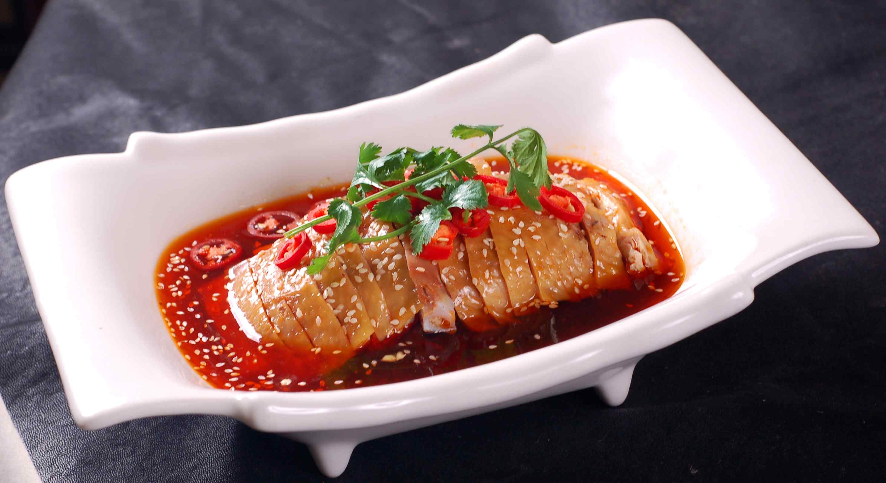 餐饮美食乡村拌土鸡宣传图片灯箱