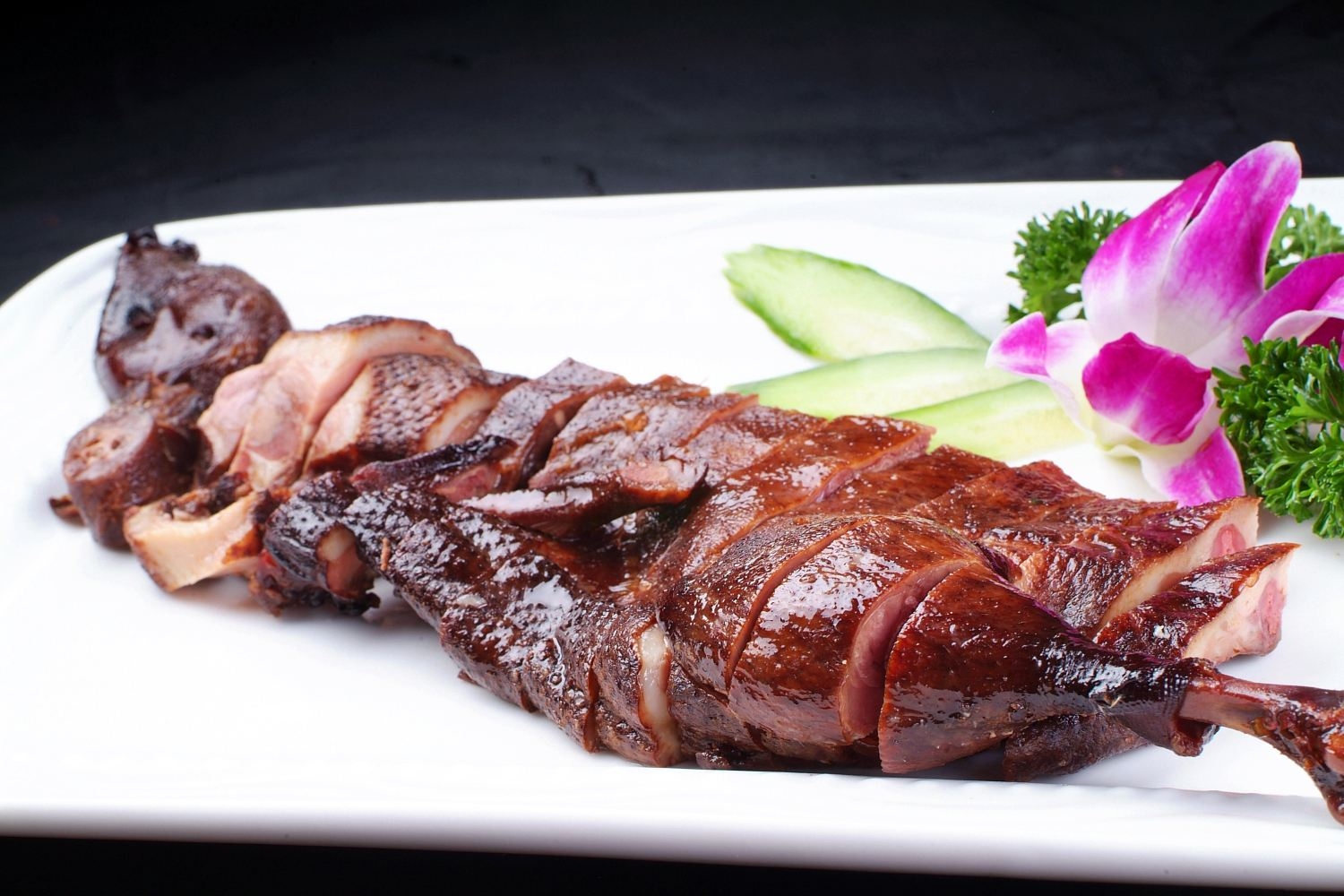 秘制酱鸭高清图片