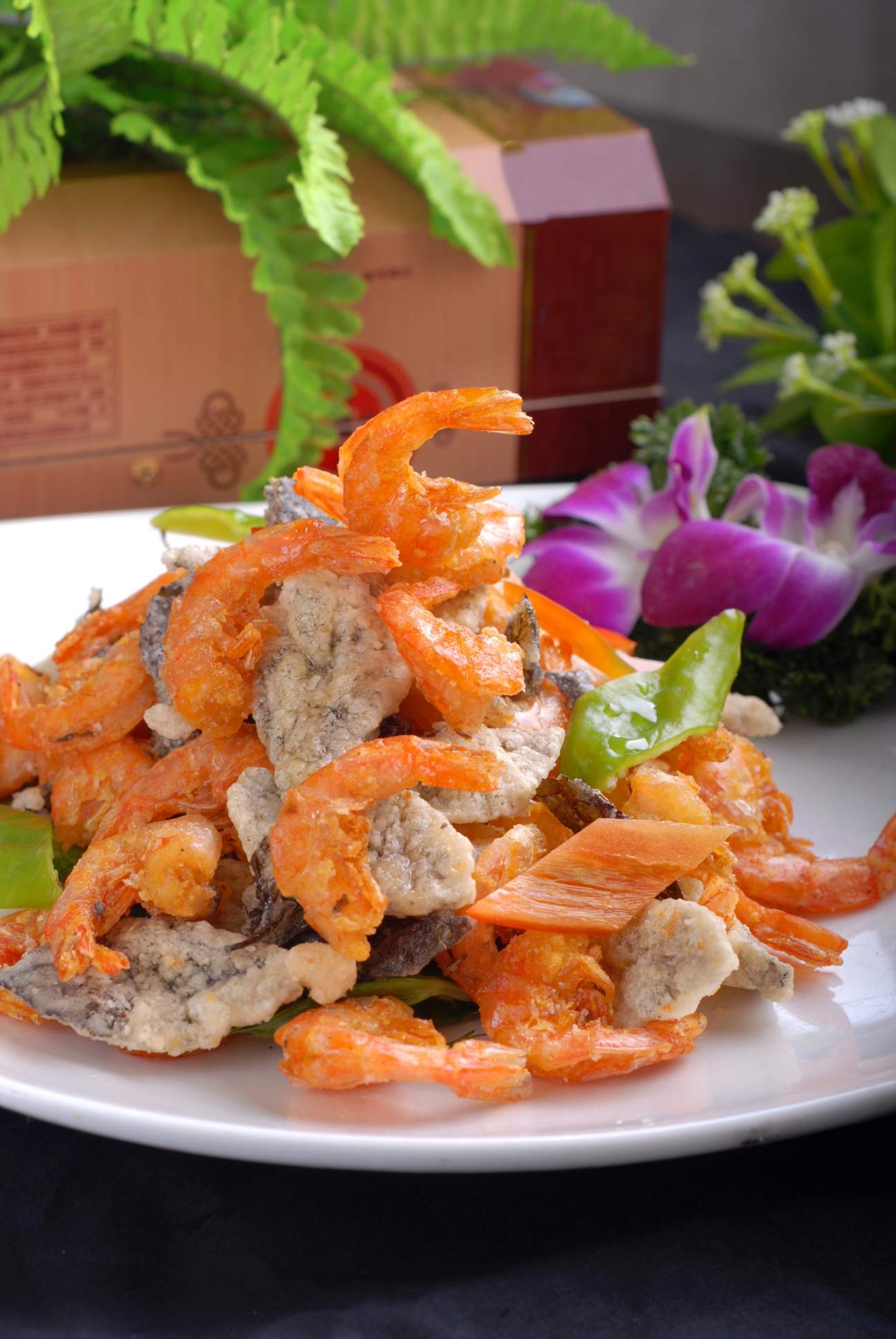 餐饮美食川菜蒜香大虾高清图片814