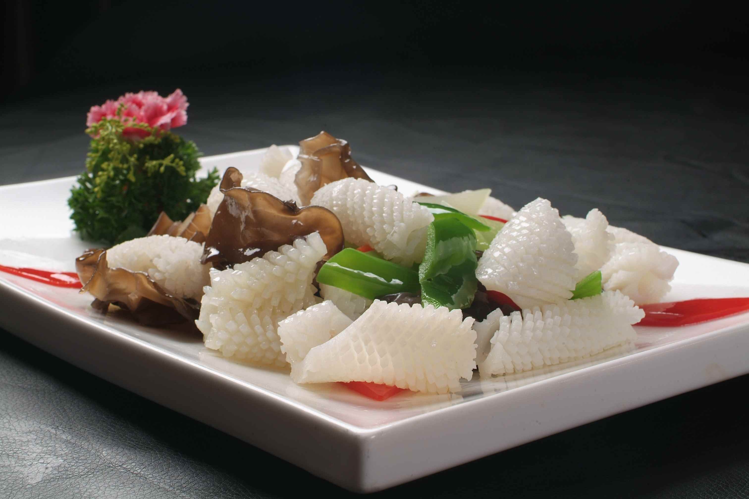 火爆鲜鱿高清图片