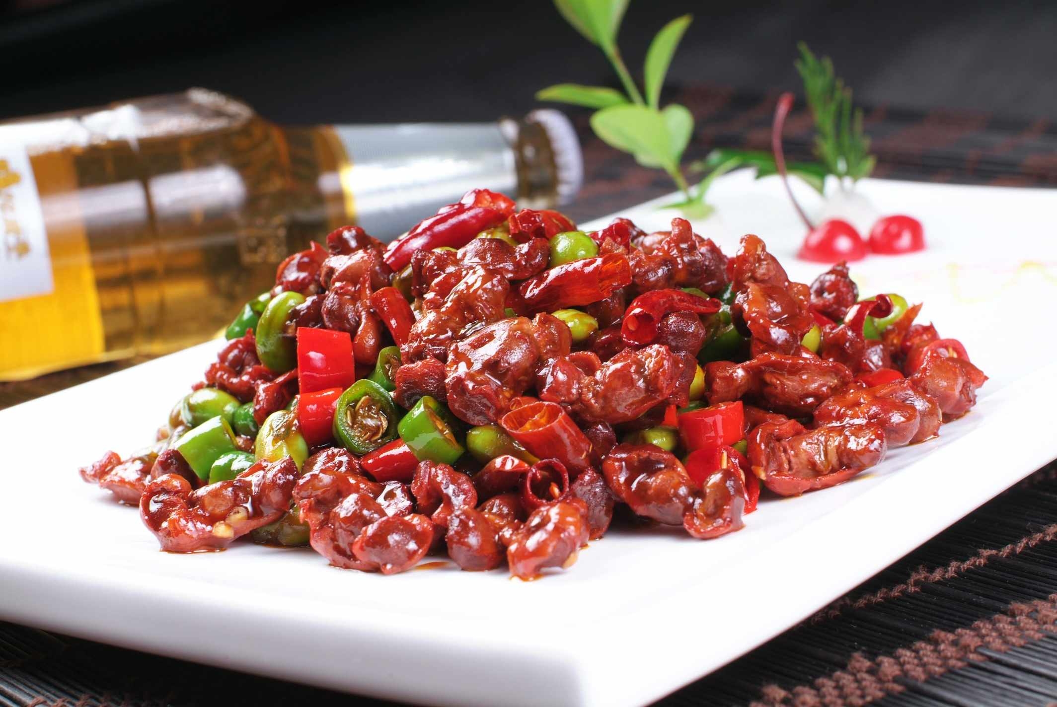 鲜味雀胗高清图片