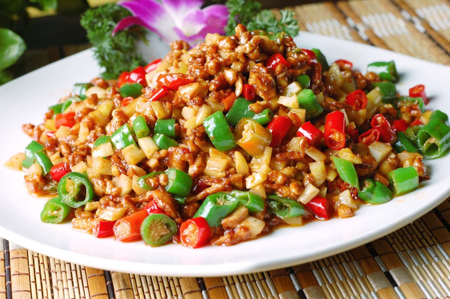 高清图片餐饮美食川菜吉祥鸡高清图片280