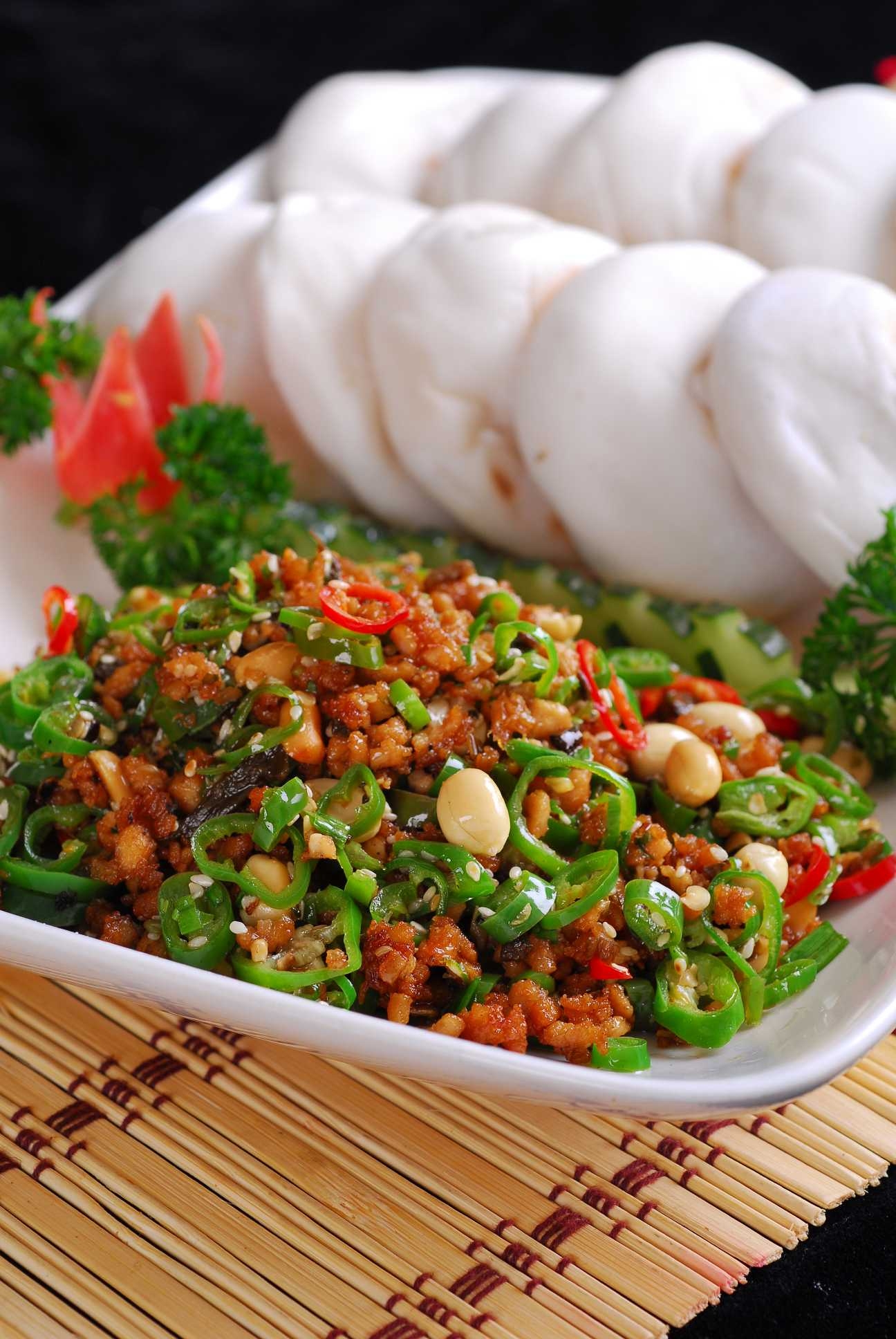 餐饮美食薄饼鸡米宣传图片灯箱