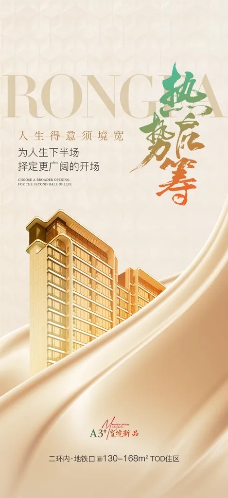 房地产认筹预售手机海报
