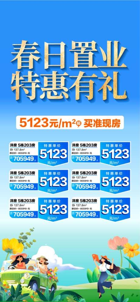 春日置业特惠有礼准现房一口价房源AI