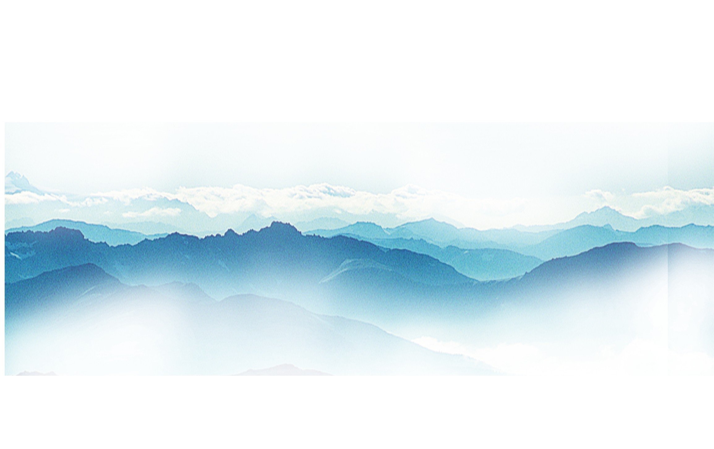 简约中国风山水画水墨画免抠素材 (7)