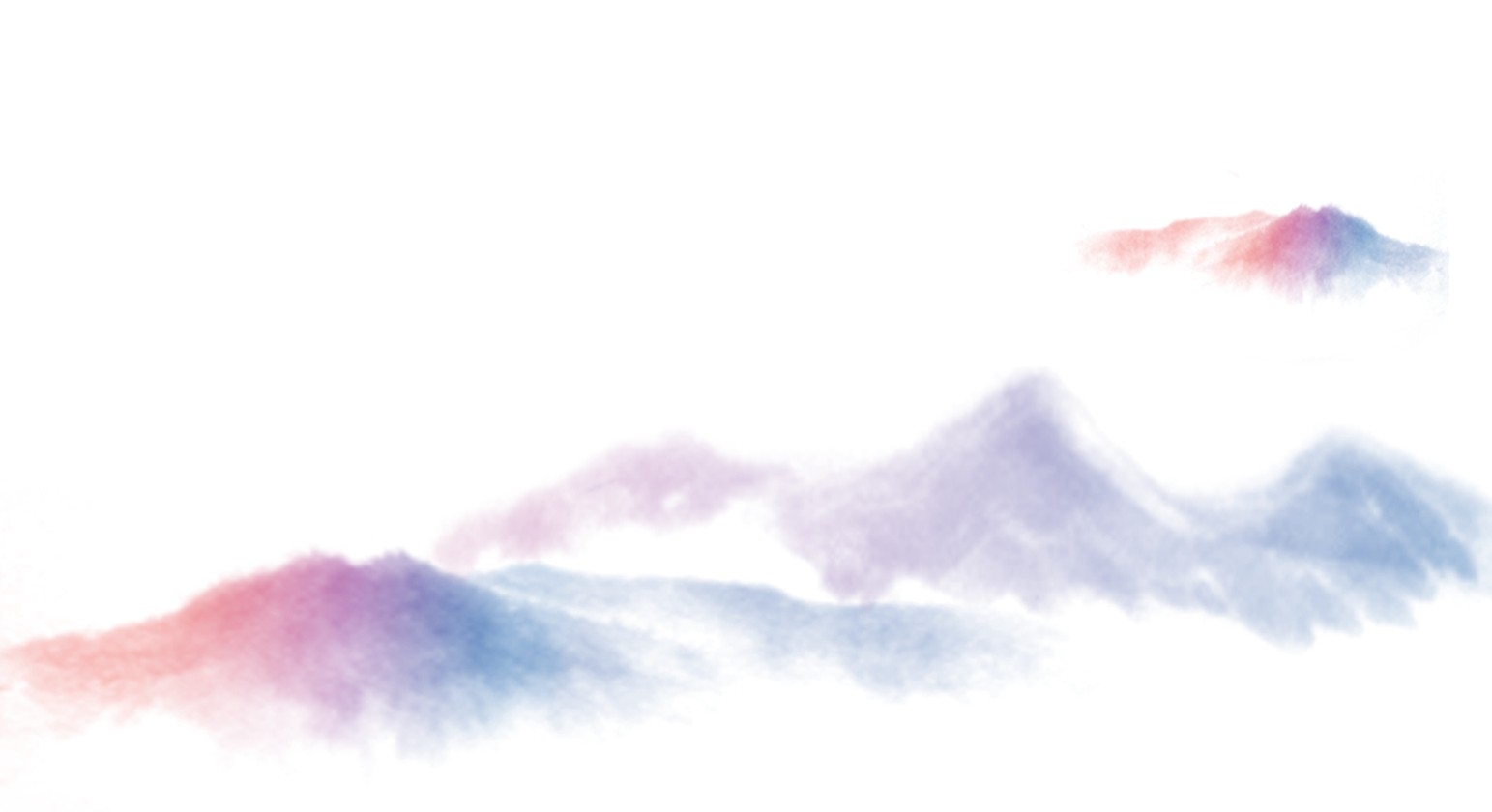 简约中国风山水画水墨画免抠素材 (15)