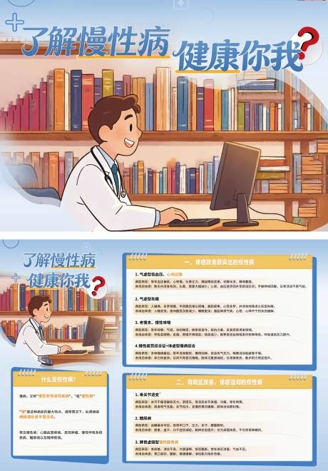 慢性病讲解卡片